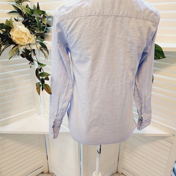 KENZO PARIS LIGHT BLUE BUTTON DOWN SIZE 34 (2) - Picture 8 of 9